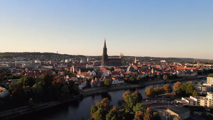 Ulm Stadtansicht mit Münster